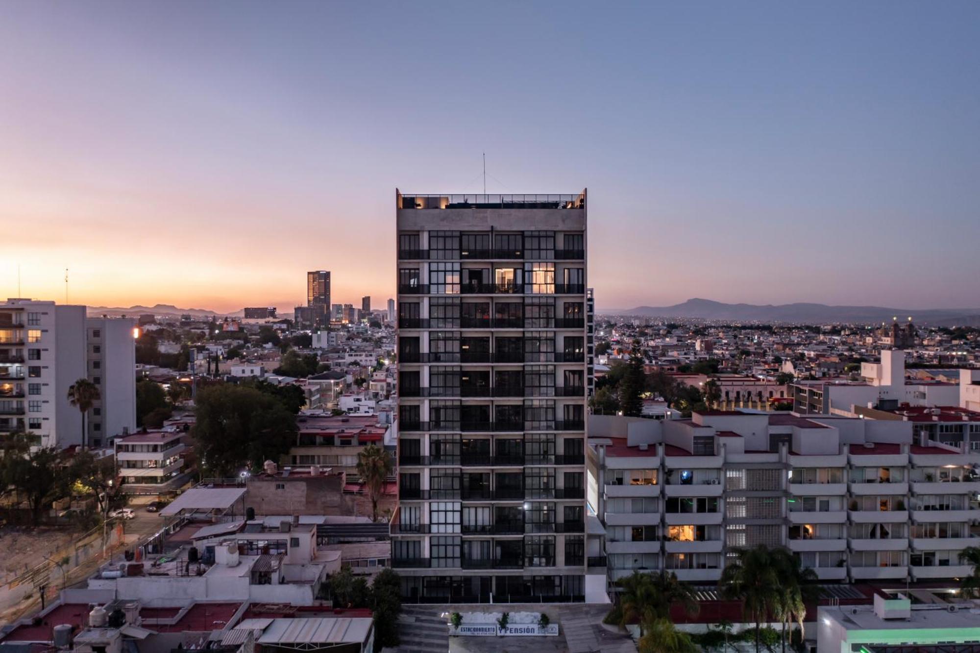 Galeria Flat Rooftop Pool Witgdl Guadalajara Esterno foto