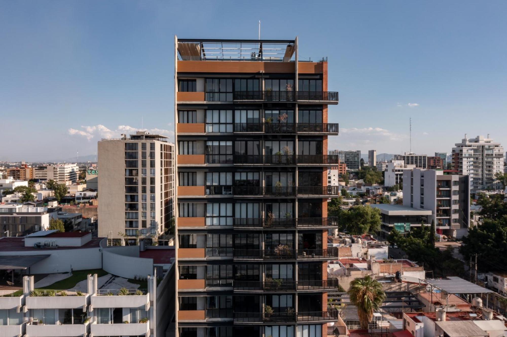 Galeria Flat Rooftop Pool Witgdl Guadalajara Esterno foto