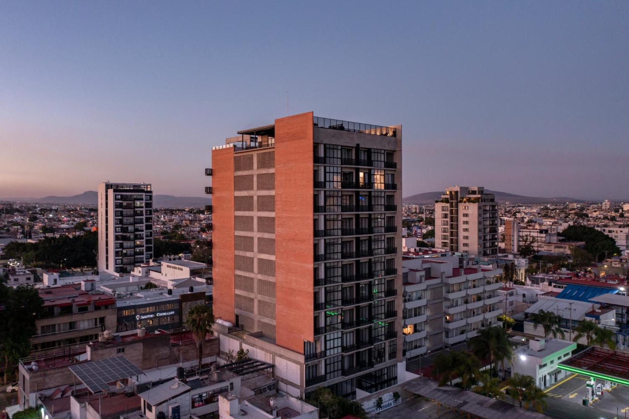 Galeria Flat Rooftop Pool Witgdl Guadalajara Esterno foto
